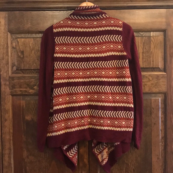 Entro waterfall cardigan kimono Aztec oversized - Picture 5 of 5